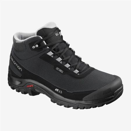 Scarpe Trekking Salomon SHELTER CS WP Uomo Nere IT 8-U94